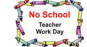 Friday, October 11, 2019 There Won't Be School For the Kids
